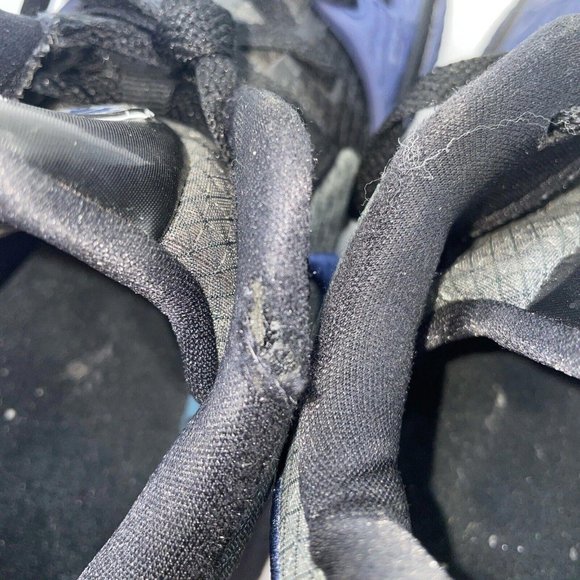 Nike Kyrie 4Midnight Navy Grey Black Mesh Lows Size 10 Men’s - VGUC - Picture 9 of 11